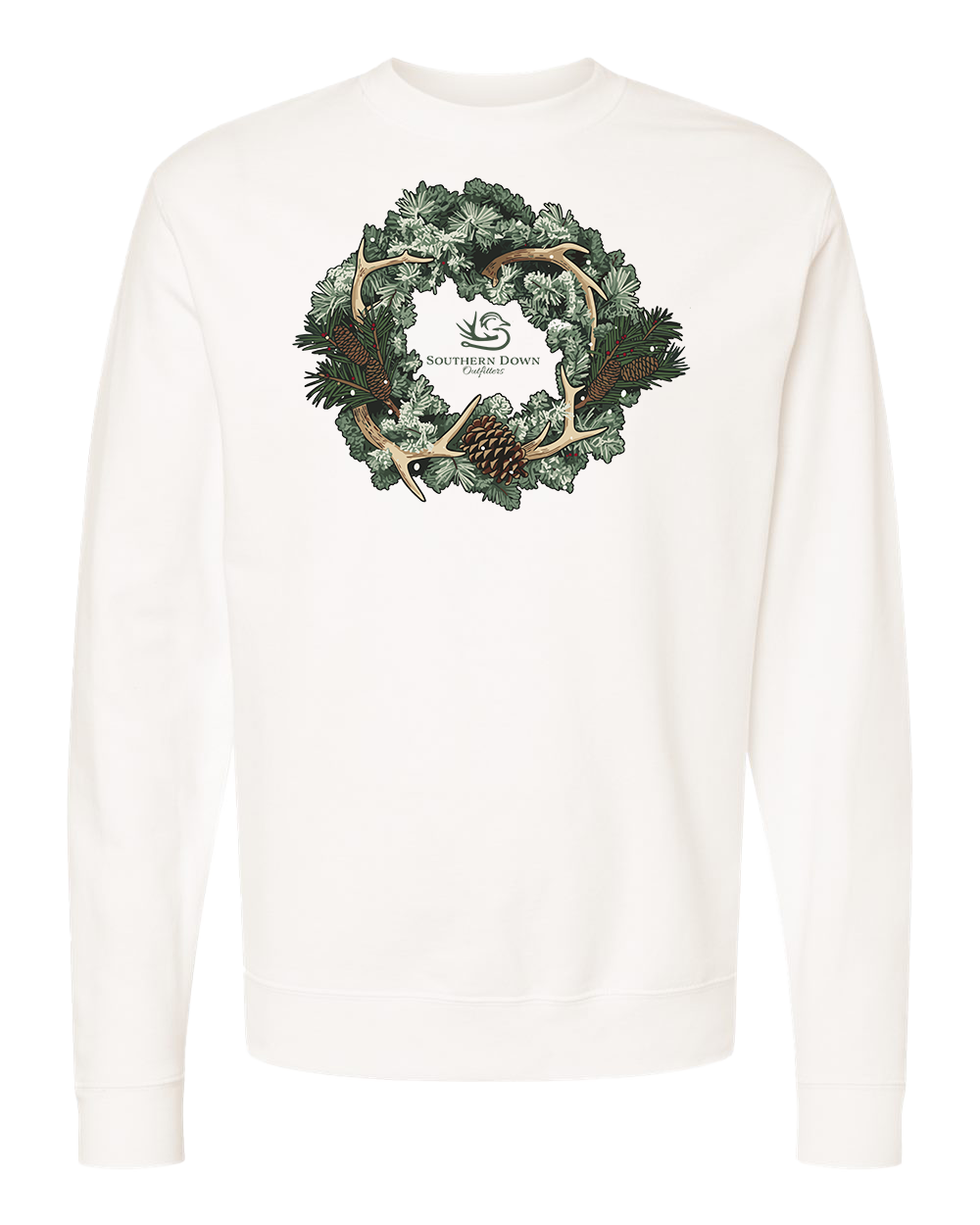 Crewneck Sweatshirt - Anther Wreath