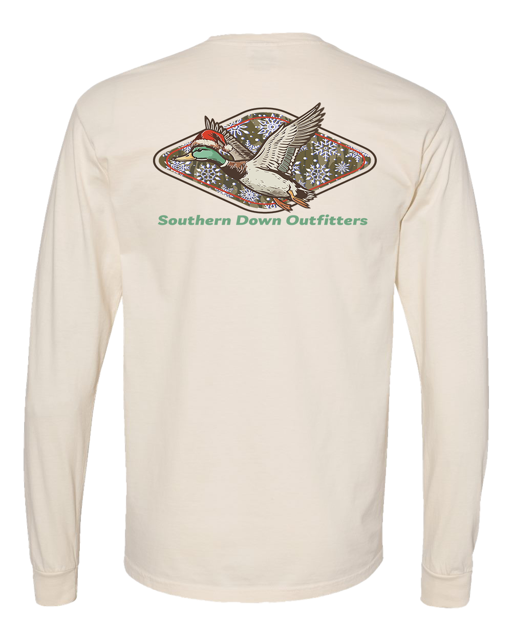 Christmas Mallard Long Sleeve Tee