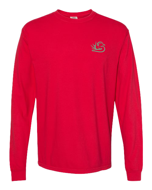 Christmas Mallard Long Sleeve Tee