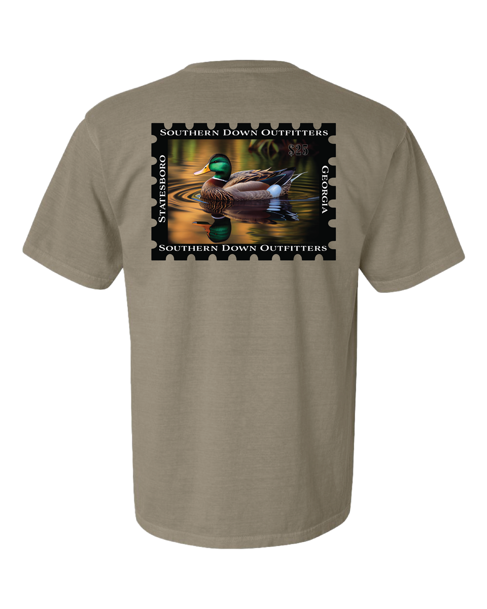 Duck Stamp Tee Southern Down Outfitters duck-stamp-tee-southern-down-outfitters
