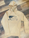 Hoodie - Tan Oak Tree Logo