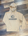 Hoodie - Tan Bold Logo