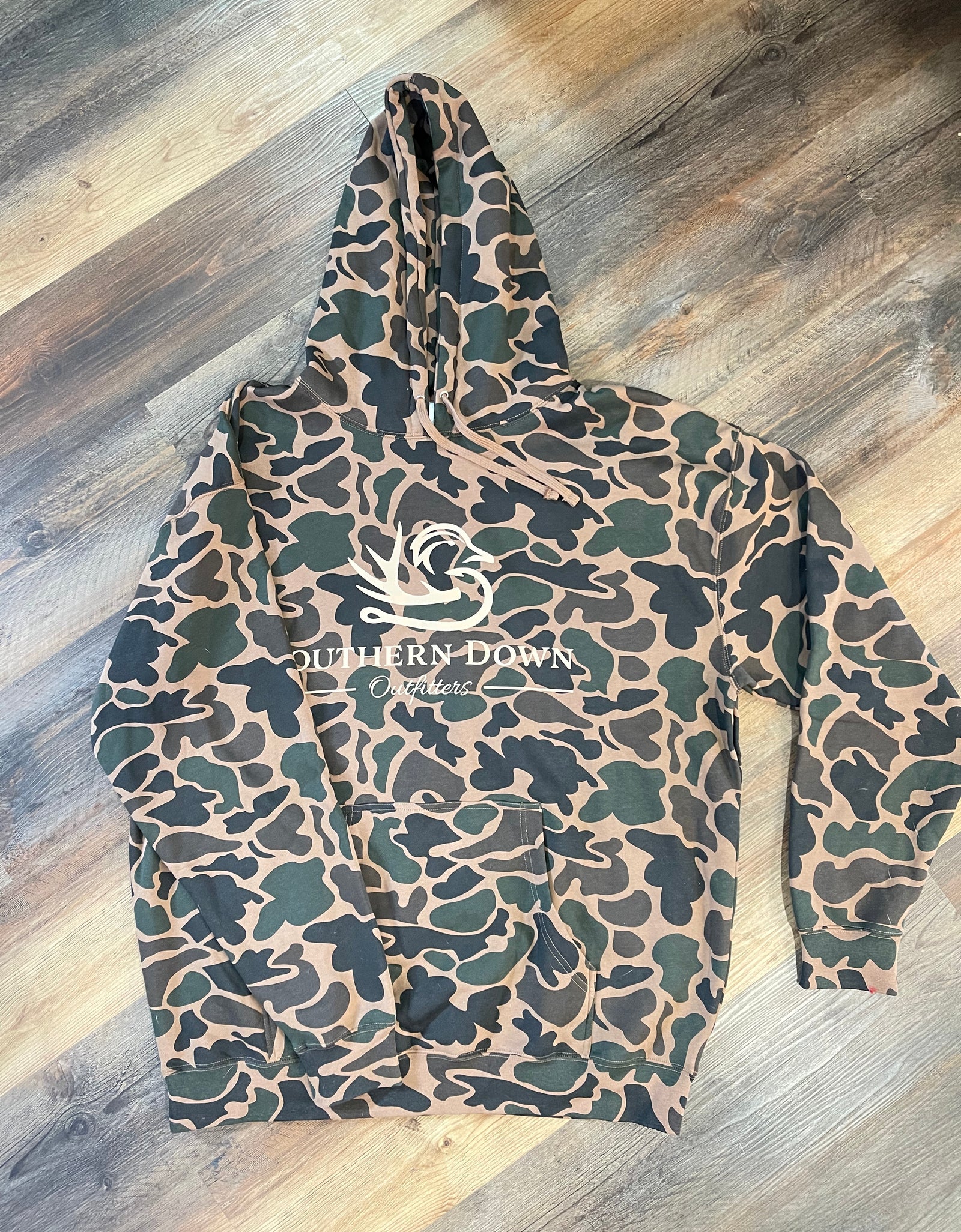 Hoodie - Duck Camo Classic Logo