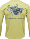 Blue Crabs UPF Fishing Shirt