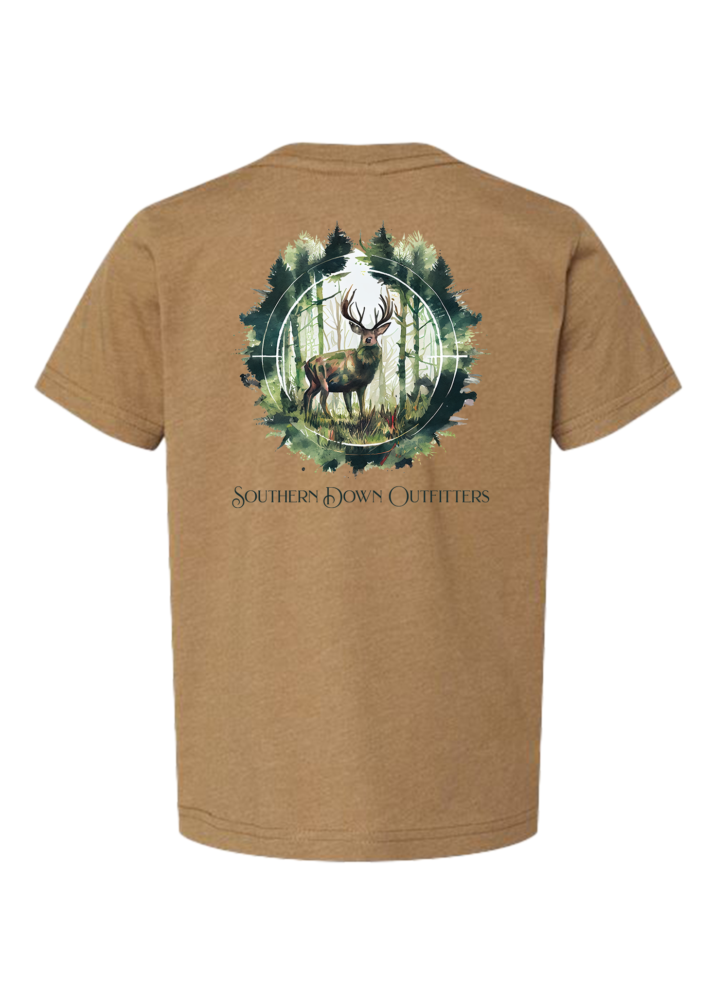 Deer Crosshair Toddler Tee