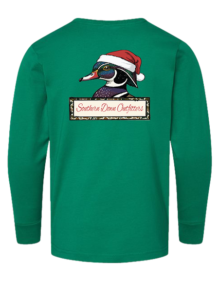 Christmas Woodie Toddler Long Sleeve