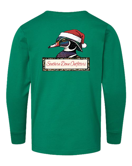 Christmas Woodies Youth Long Sleeve Tee