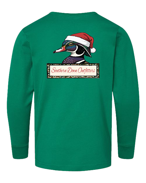 Christmas Woodies Youth Long Sleeve Tee
