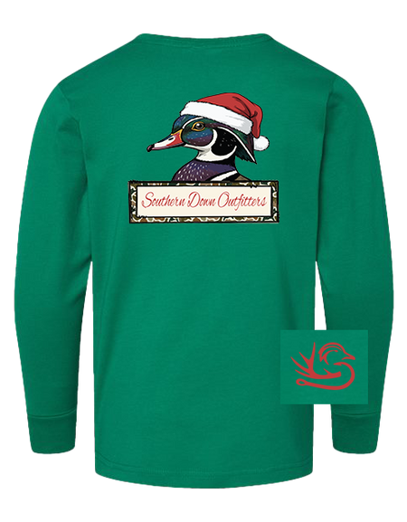 Christmas Woodie Toddler Long Sleeve
