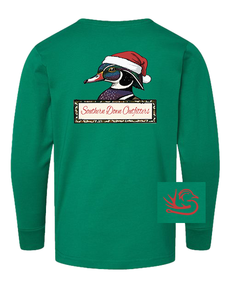 Christmas Woodies Youth Long Sleeve Tee