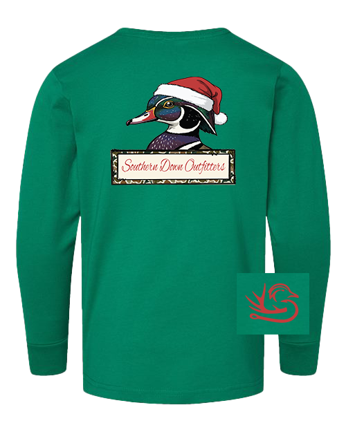 Christmas Woodies Youth Long Sleeve Tee