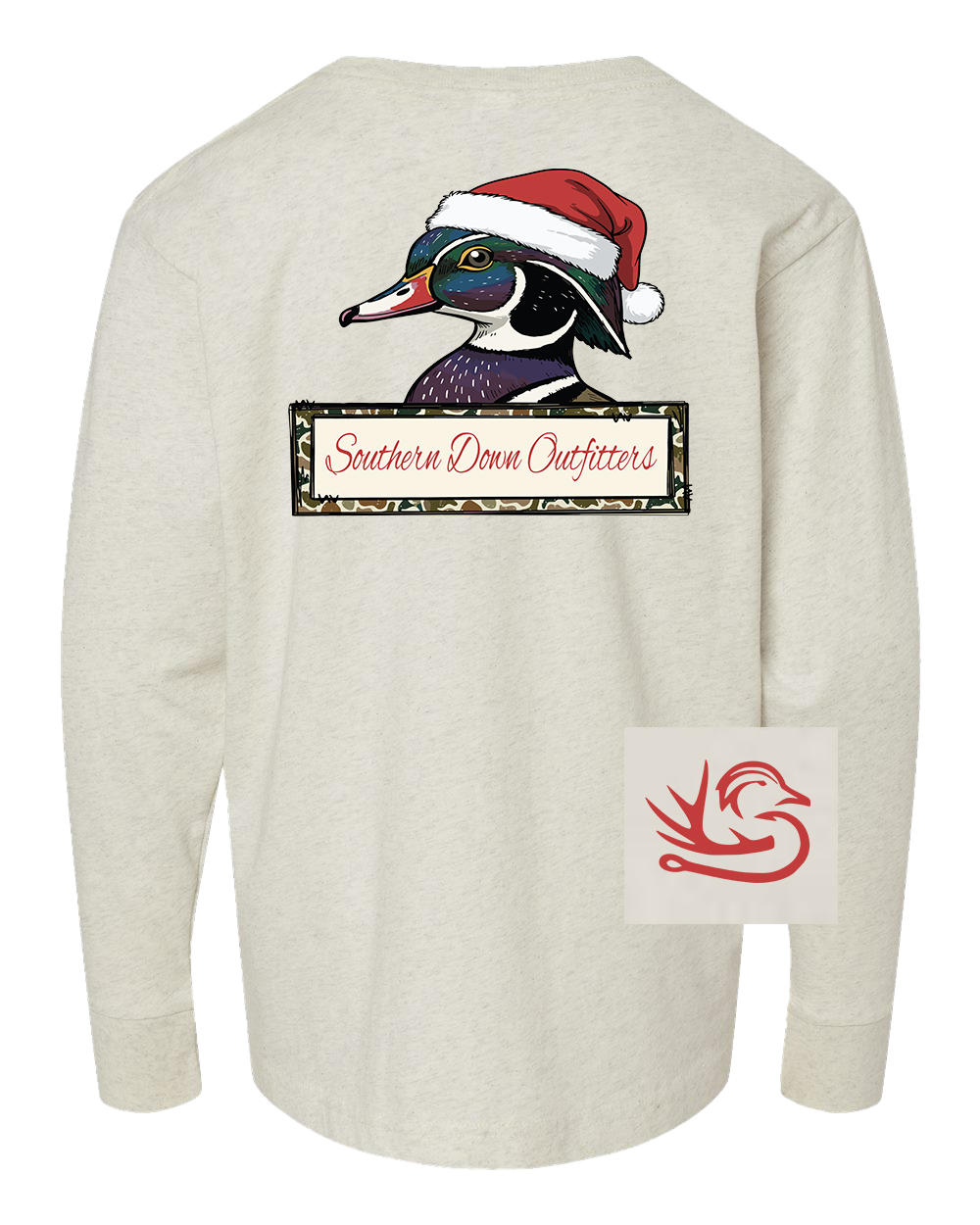 Christmas Woodies Youth Long Sleeve Tee