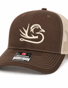 Southern Down Outfitters Richardson Chocolate Chip Ivory Logo Hat