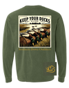 Ducks in a Row LS Tee