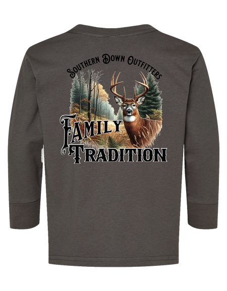 Family Tradition Toddler LS Tee