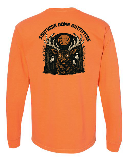 Haunted Buck Long Sleeve Tee