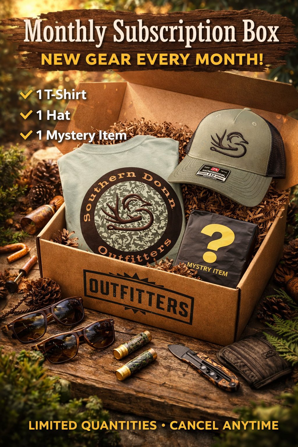 Southern Down Outfitters Monthly Mystery Box