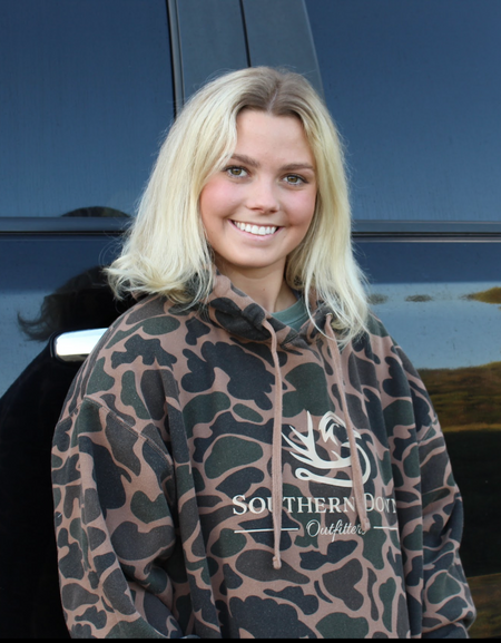 Hoodie - Duck Camo Classic Logo