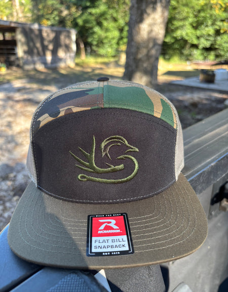 SDO Logo Camo 7 Panel Hat