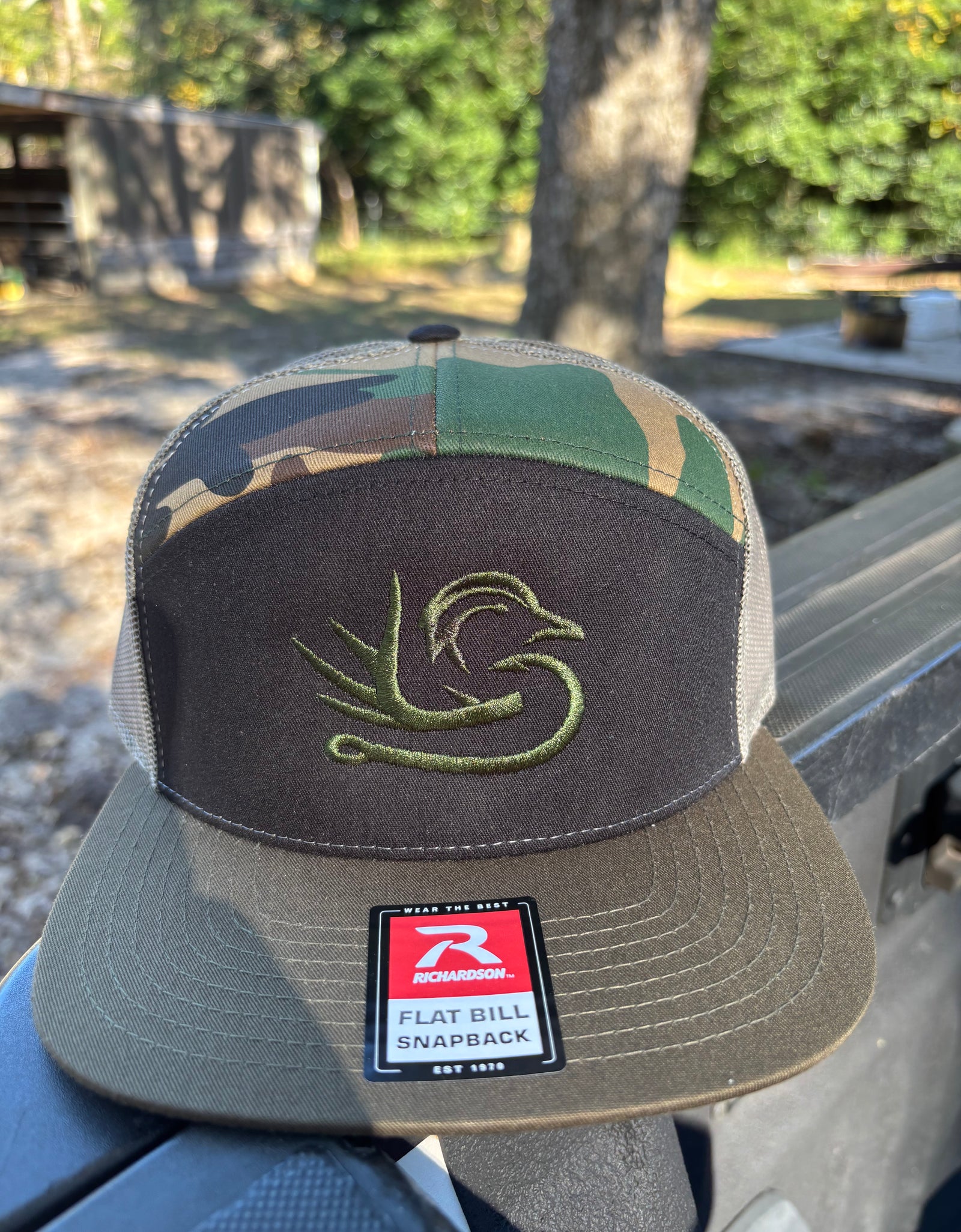 SDO Logo Camo 7 Panel Hat