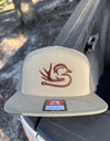 SDO Logo Pale Khaki/ Loden 7 Panel Hat