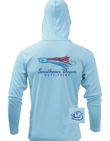 Lure UPF Hooded Fishing Tee