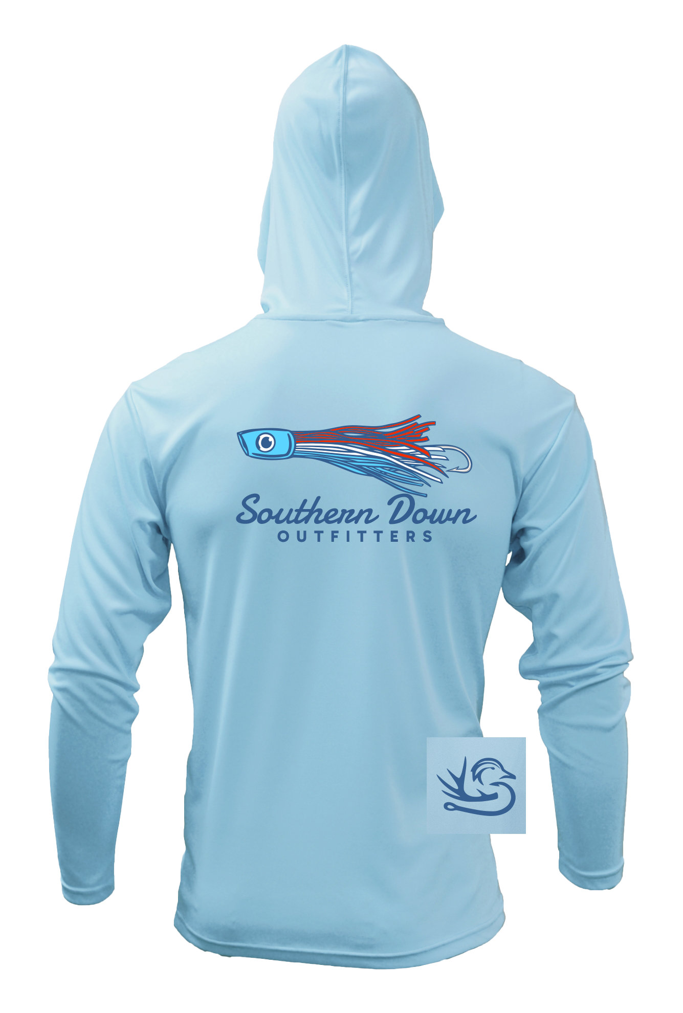 Lure UPF Hooded Youth Fishing Tee