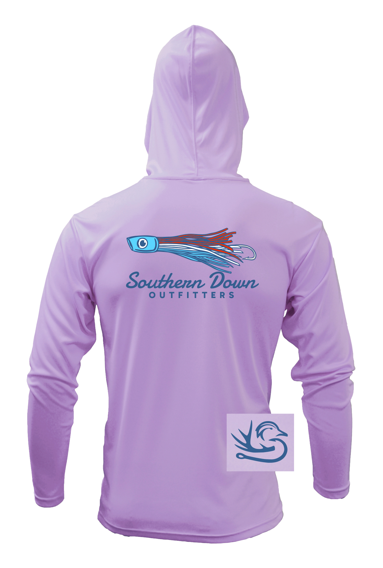 Lure UPF Hooded Youth Fishing Tee