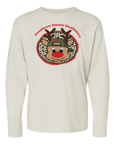 Reindeer Toddler Long Sleeve Tee