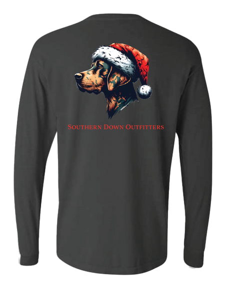 Christmas - Santa Dog LS Tee