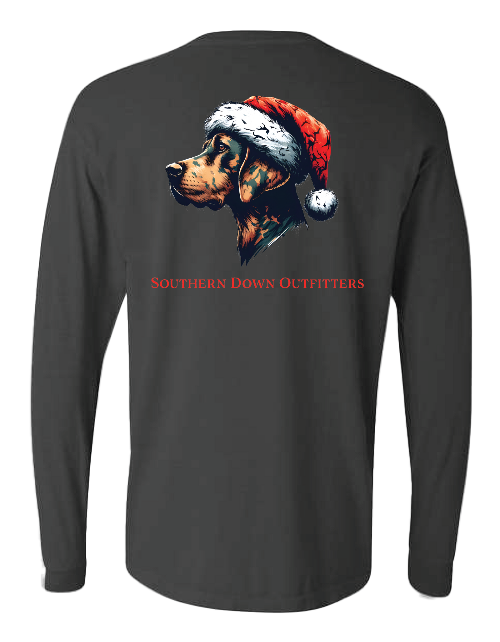 Christmas - Santa Dog LS Tee