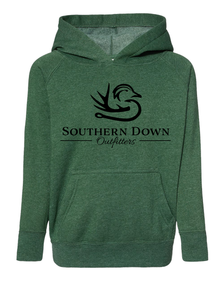 Hoodie - TODDLER  Moss Green Classic Logo