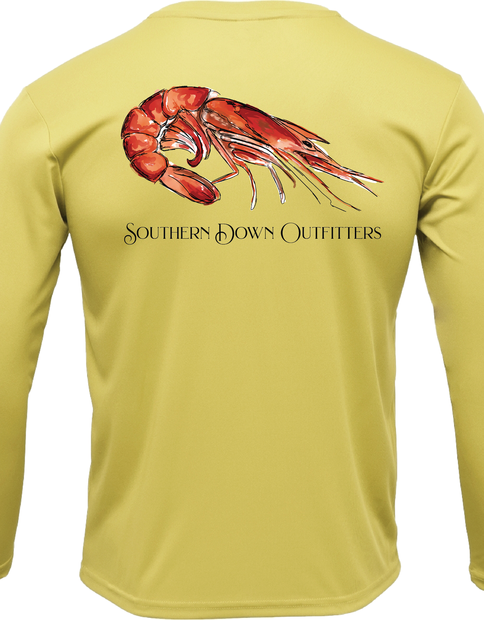 Shrimp UPF Fishing Shirt