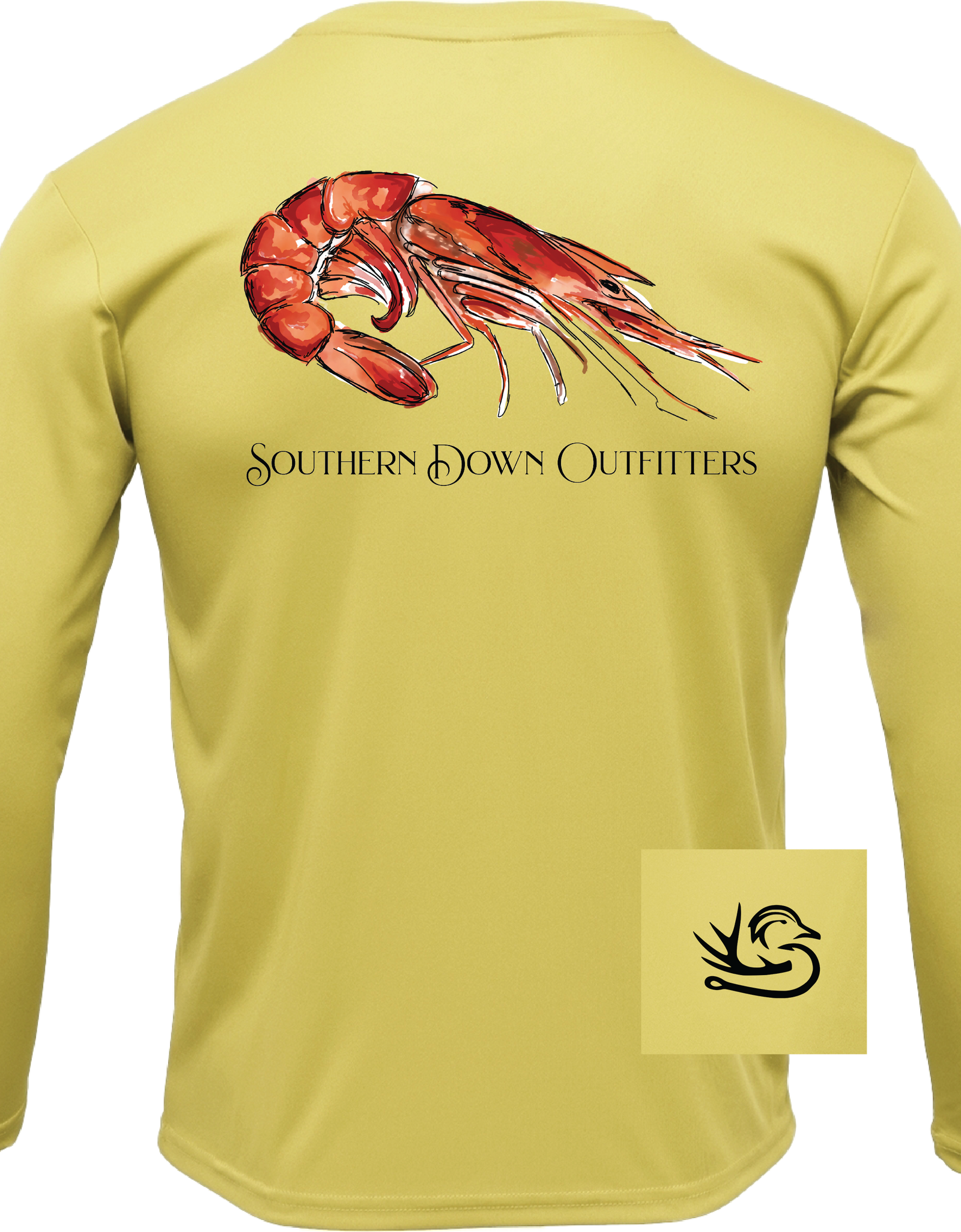 Shrimp UPF Fishing Shirt