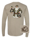 Santa's Ducks Long Sleeve Tee