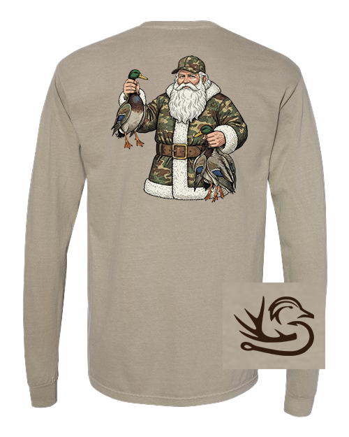 Santa's Ducks Long Sleeve Tee
