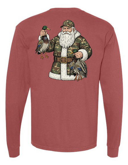 Santa's Ducks Long Sleeve Tee