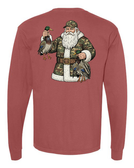 Santa's Ducks Long Sleeve Tee