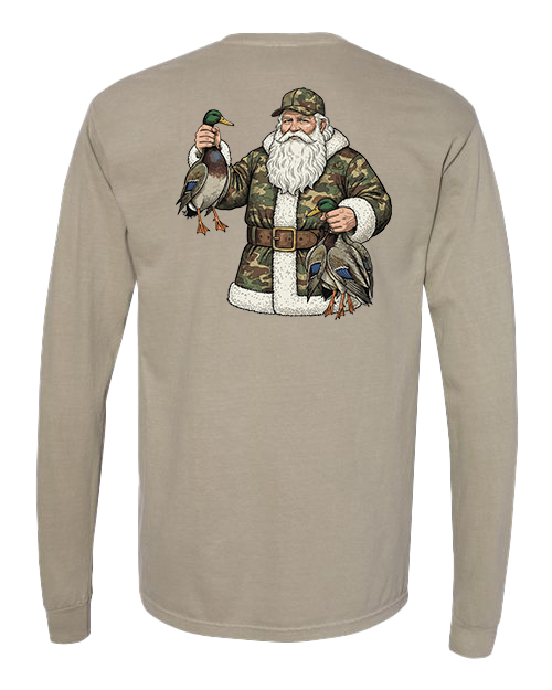 Santa's Ducks Long Sleeve Tee