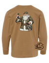 Santa's Ducks Youth Long Sleeve Tee