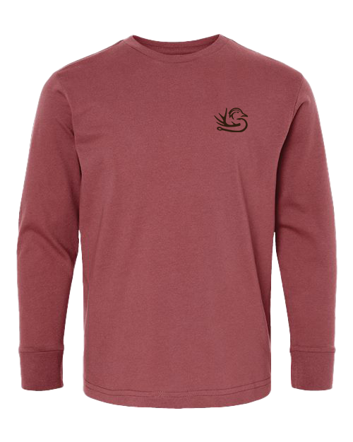 Santa's Ducks Youth Long Sleeve Tee