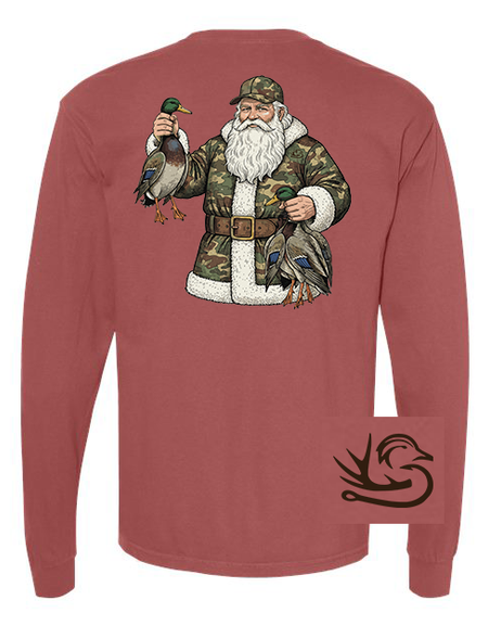 Santa's Ducks Long Sleeve Tee
