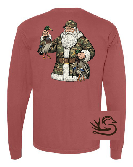 Santa's Ducks Long Sleeve Tee