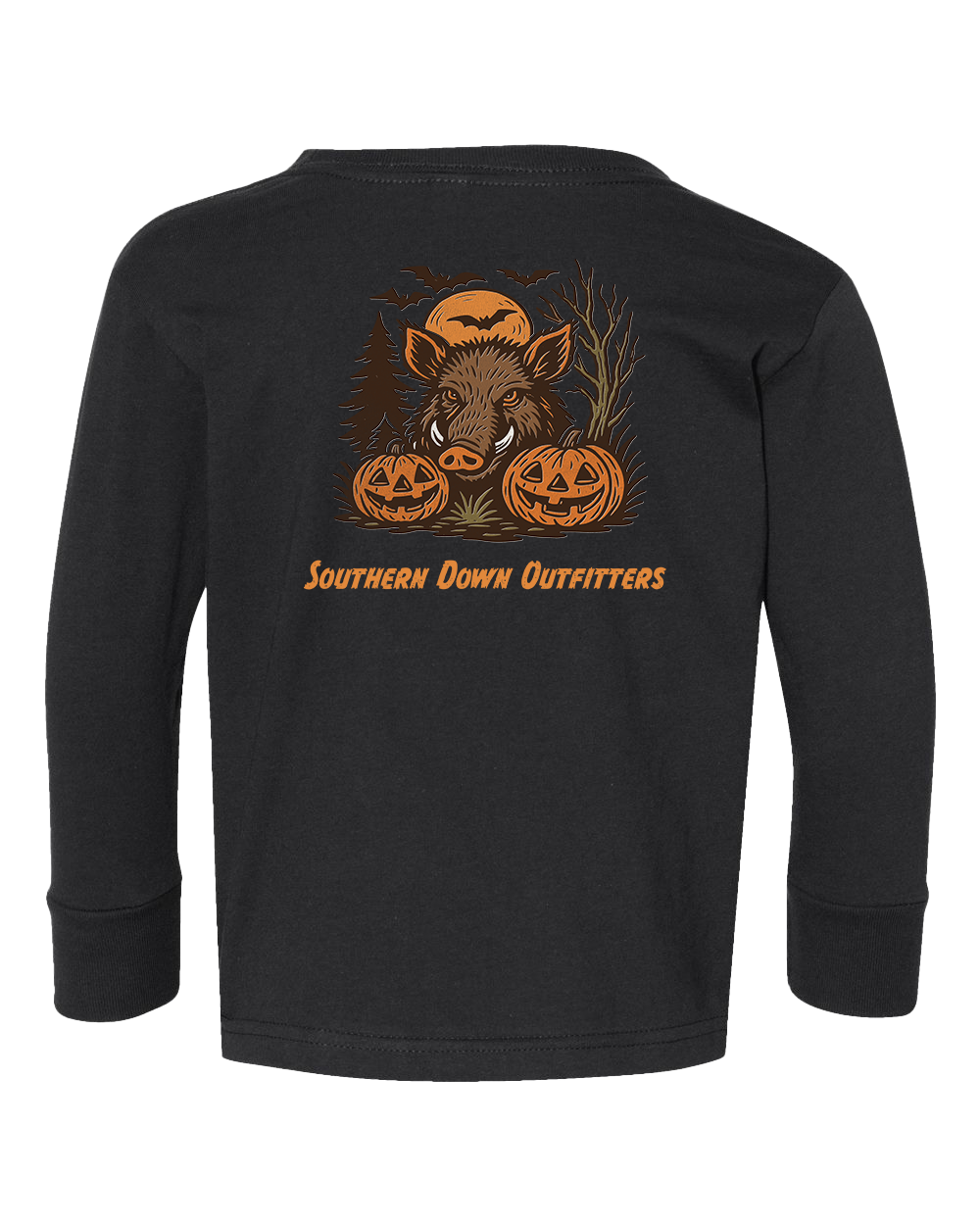 Spooky Hog Youth LS Tee