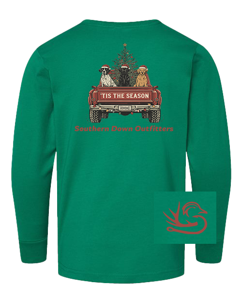 Tis The Season Youth Long Sleeve Tee