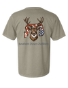 USA Deer Flag Tee