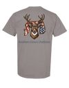 USA Deer Flag Youth Tee