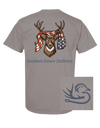 USA Deer Flag Youth Tee
