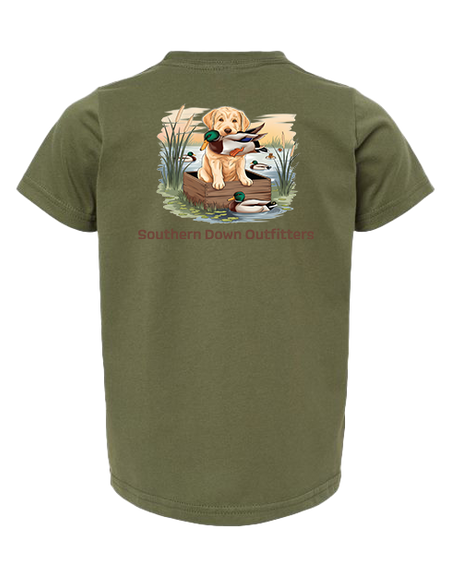 Yellow Lab Duck Tee Youth