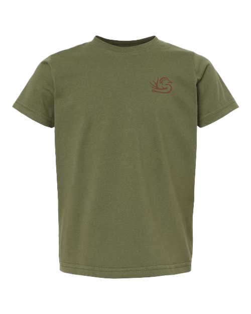 Yellow Lab Duck Toddler Tee